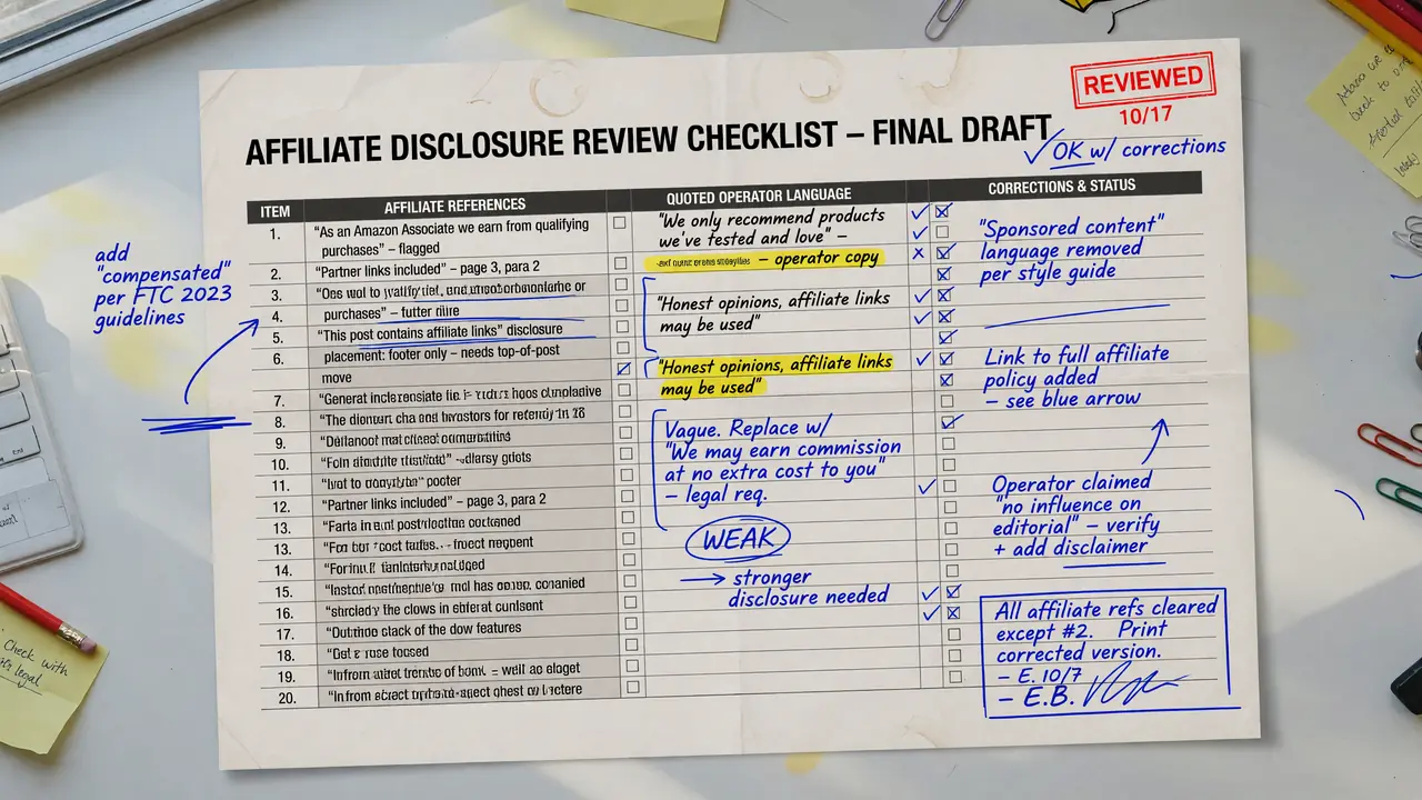 An editor's notebook showing the install path checklist with the third-party installer warning highlighted